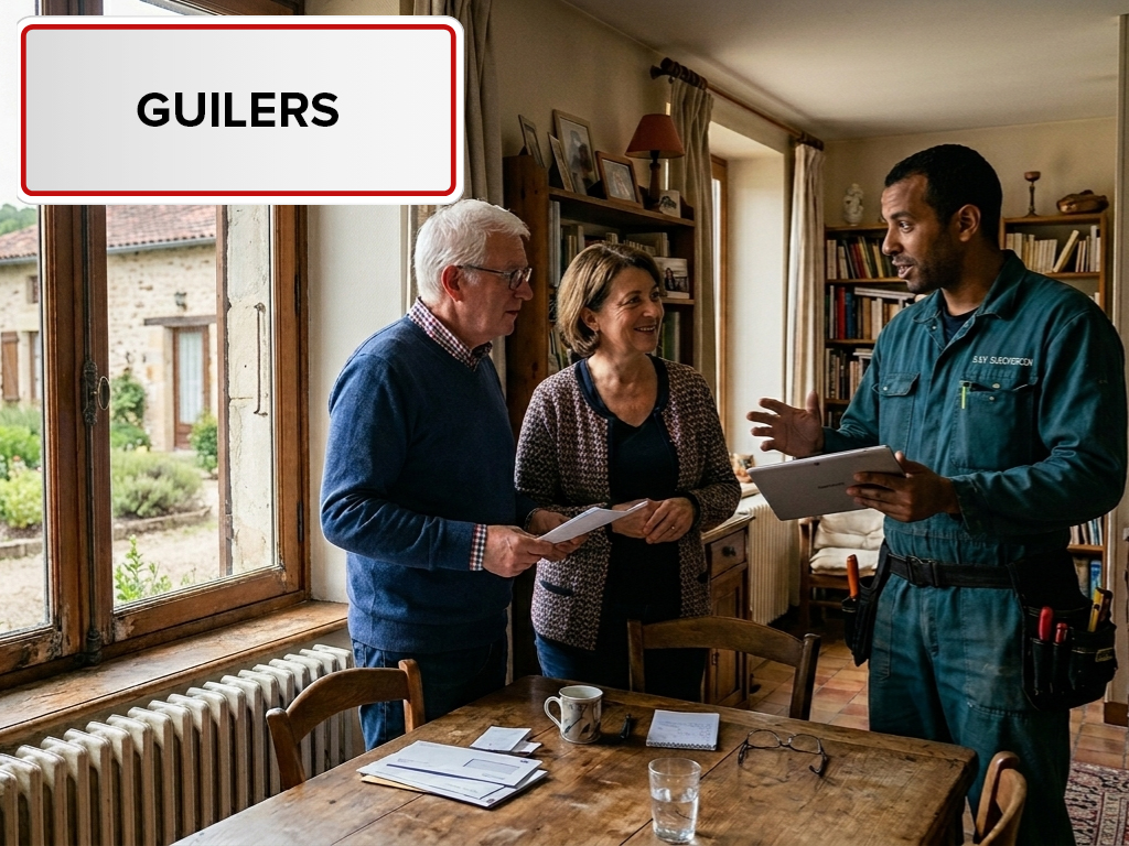 Installation de pompe à chaleur à Guilers (29820) dans le Finistère